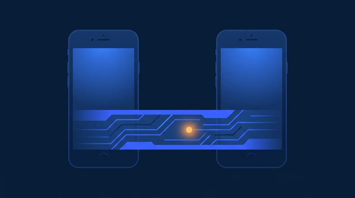Illustration of two platforms sharing a common component layer